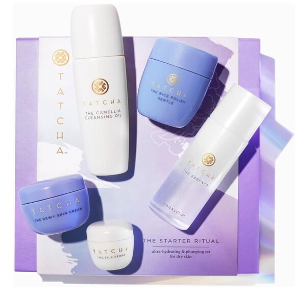 Tatcha The Starter Ritual Set - Ultra Hydrating for Dry Skin | NEW - Picture 1 of 9